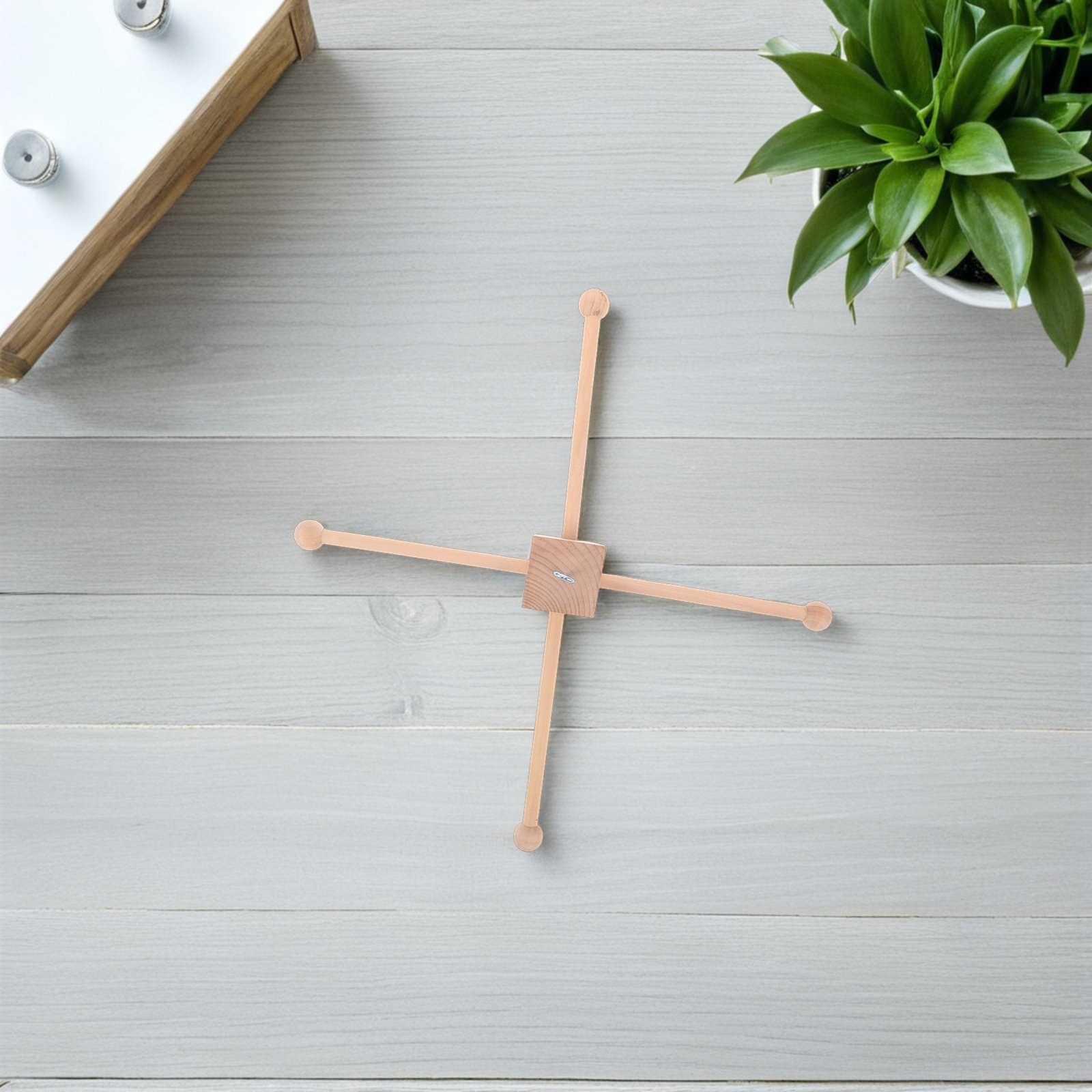 Baby Nursery Frames - ชุดโมบายสำหรับเด็ก 1 ชุด โครงไม้ DIY อุปกรณ์ตกแต่งห้องเด็กอ่อน