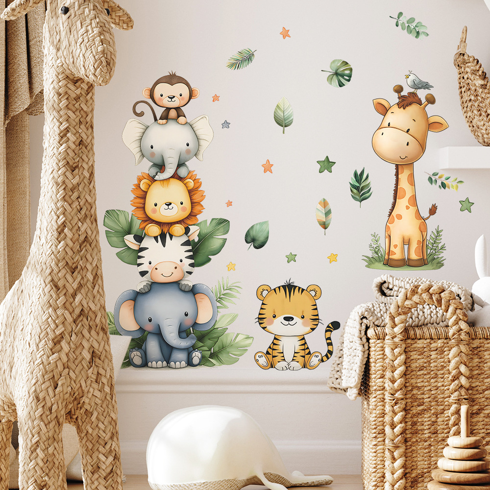 Boho สัตว์ป่าสติ๊กเกอร์ติดผนัง - Baby Girl Nursery Quotes บทวิจารณ์และราคา