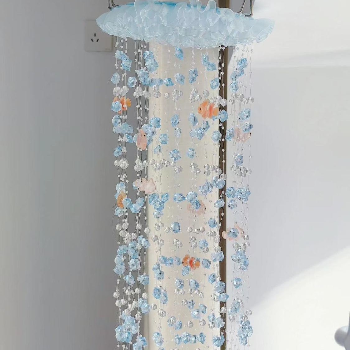 โมบายลมแขวนตกแต่งสวน Air Koi ช - Baby Nursery Decor Girl บทวิจารณ์และราคา