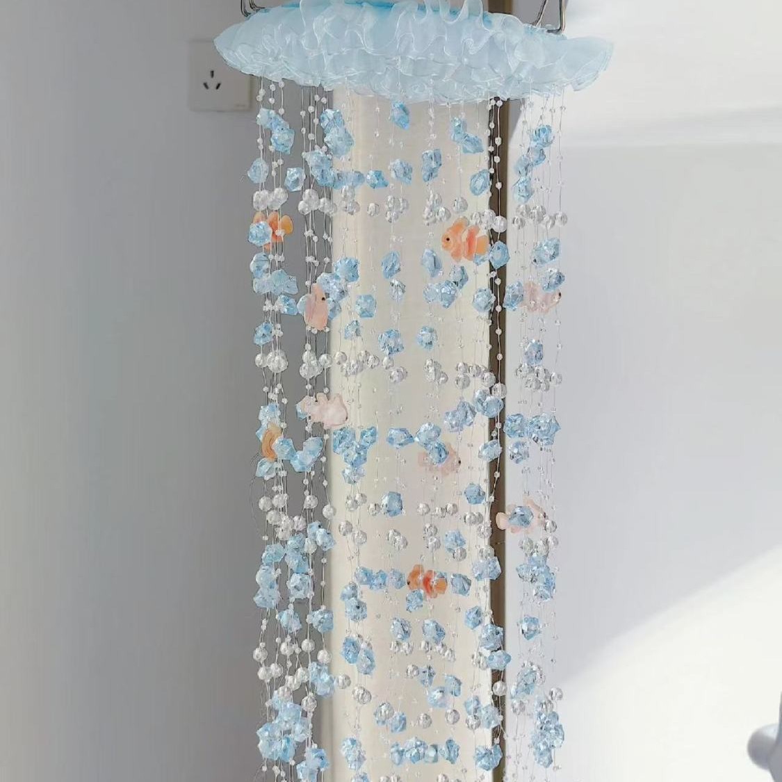โมบายลมแขวนตกแต่งสวน Air Koi ช - Baby Nursery Decor Girl บทวิจารณ์และราคา