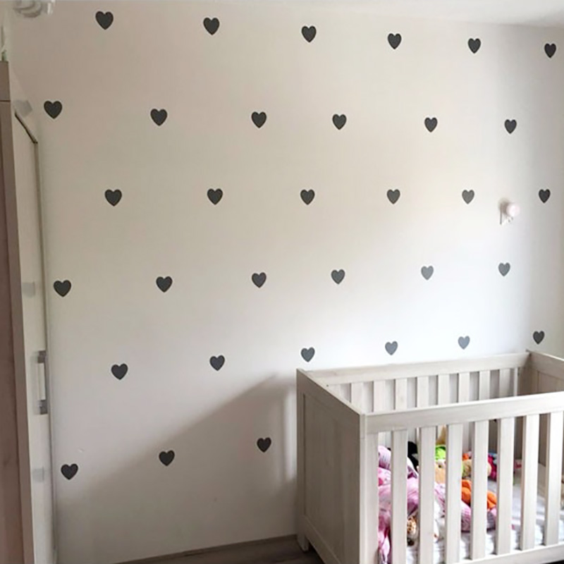 หัวใจเด็กสติกเกอร์ตกแต่งห้องสา - Baby Girl Nursery Quotes บทวิจารณ์และราคา