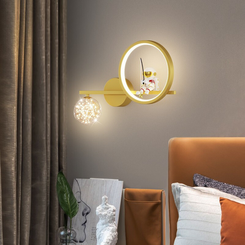 ตกแต่งบ้านโปรเจคเตอร์ดาวโคมไฟต - Baby Nursery Wall Lights บทวิจารณ์และราคา