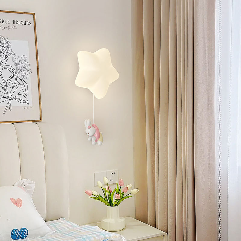 โคมไฟติดผนังรูปดาวโรแมนติกสำหร - Baby Nursery Wall Lights บทวิจารณ์และราคา