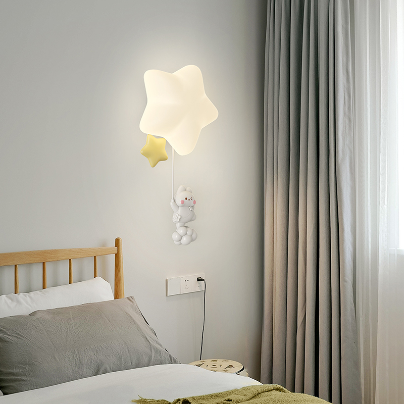 โคมไฟติดผนังรูปดาวโรแมนติกสำหร - Baby Nursery Wall Lights บทวิจารณ์และราคา