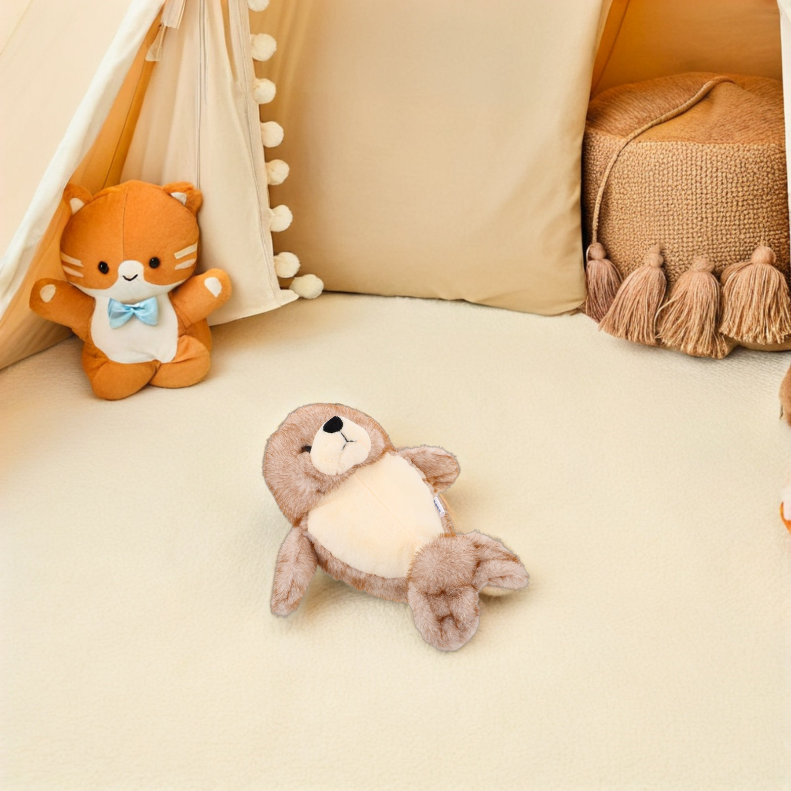 ตุ๊กตาสัตว์น่ากอดรูปแมวน้ำ สีน - Baby Nursery Boy บทวิจารณ์และราคา