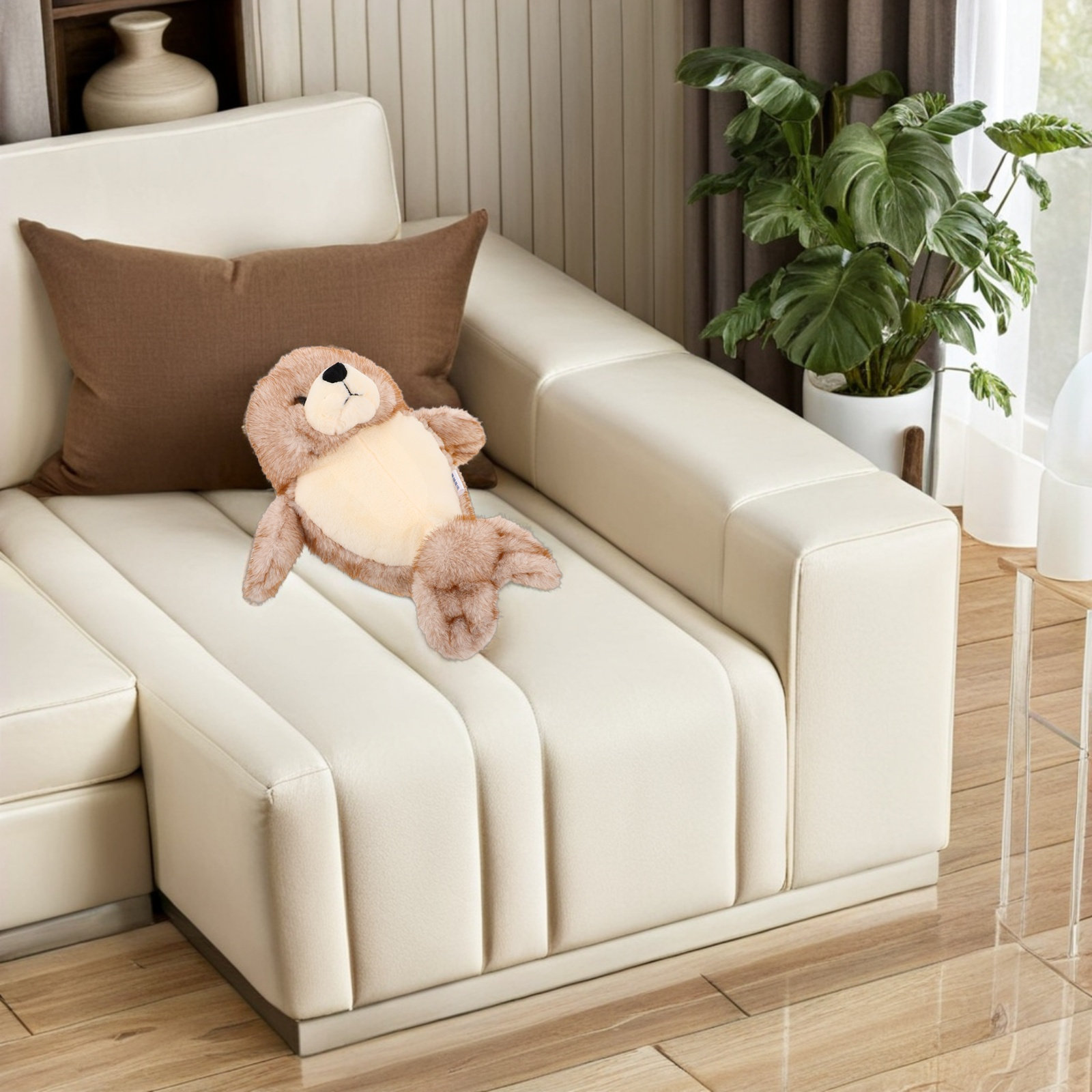 ตุ๊กตาสัตว์น่ากอดรูปแมวน้ำ สีน - Baby Nursery Boy บทวิจารณ์และราคา
