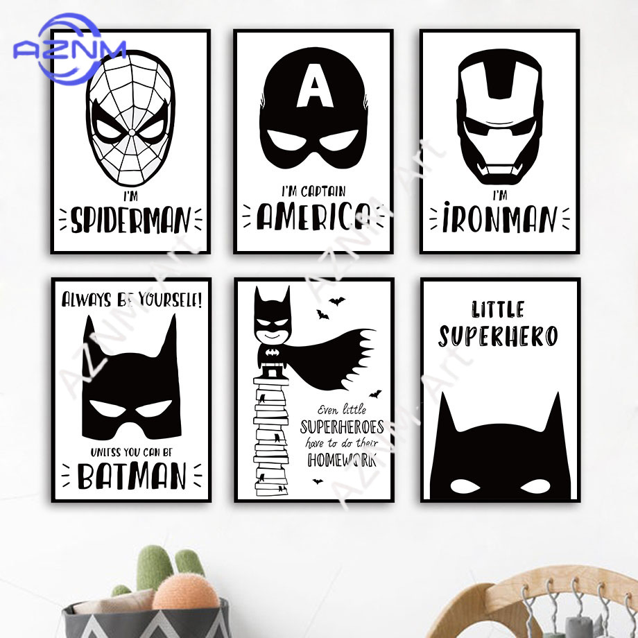 ศิลปะบนผนังภาพวาดบนผืนผ้าใบค้า - Baby Nursery Boy บทวิจารณ์และราคา